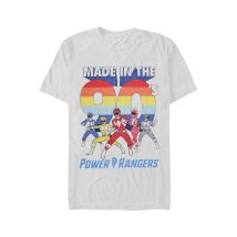 Power Rangers - Nineties Heather Grey - T-Shirt - gris - 3XL - 97% coton, 3% élasthanne