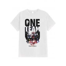 Power Rangers - Poly Helmet White - T-Shirt - blanc - 3XL - 100% Coton,Jersey