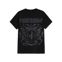 Powerwolf - Crest Metal Is Religion - T-Shirt - noir - S - 100% Coton