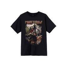 Powerwolf - Sainted By The Storm - T-Shirt - noir - S - 100% Coton,Jersey