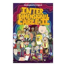 Rick And Morty - Stars of Interdimensional Cable Maxi - Poster