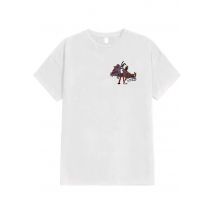 Pulp Fiction - Jack Rabbit White - T-Shirt - blanc - S - 100% Coton,Jersey