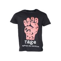 Rage Against The Machine - Red Fist - T-Shirt - noir - S - 100% Coton