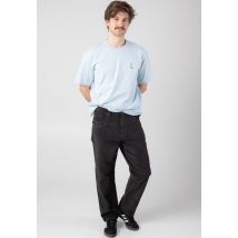 REELL - Solid Vulcan Grey Cord - Jeans - gris - W34 / L32 - 98% coton, 2% élasthanne,Velours côtelé