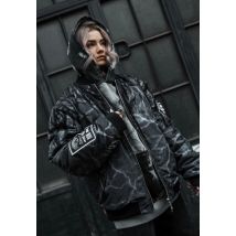 Stay Cold Apparel - Reign Of Blood - Veste - noir - M - Extérieur : 100 % polyester ; Doublure : 100 % polyester,Synthétiques