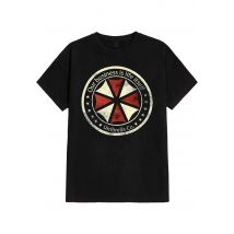 Resident Evil - Umbrella Logo - T-Shirt - noir - M - 100% Coton,Jersey