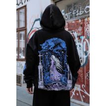 Stay Cold Apparel - Return Of The Dead Customized Oversized Black - Hoodie - noir - 3XL - 65% coton, 35% polyester,Transpirer