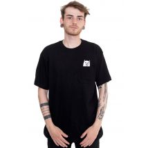 RIPNDIP - Lord Nermal Pocket Black - T-Shirt - noir - XL - 100% Coton,Jersey
