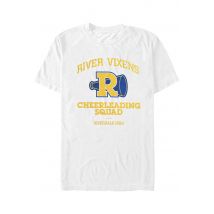 Riverdale - River Vixens/Cheerleading Squad White - T-Shirt - blanc - M - 100% Coton,Jersey