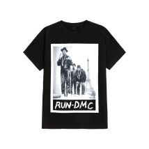 Run DMC - Paris Photo - T-Shirt - noir - S - 100% Coton,Jersey