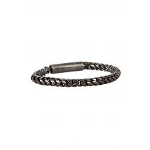 etNox - Antique Woven - Bracelet - noir - S - Acier inoxydable,Métal