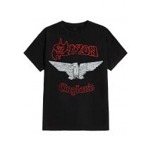 Saxon - British Heavy Metal 1979 - T-Shirt - noir - L - 100% Coton,Jersey