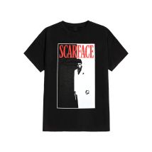 Scarface - Classic Poster - T-Shirt - noir - S - 100% Coton