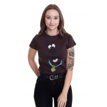 Scooby Doo - Face Brown - Girly - marron - L - 100% Coton,Jersey
