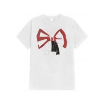 Sia - Bow Logo White - T-Shirt - blanc - XXL - 100% Coton,Jersey