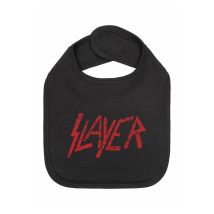 Slayer - Logo - Bavoir pour bébé - noir - Onesize - 100% coton biologique