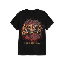 Slayer - God Hates Us All - T-Shirt - noir - L - 100% Coton,Jersey