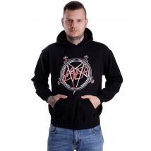 Slayer - Pentagram - Hoodie - noir - L - 80 % coton, 20 % polyester,Transpirer
