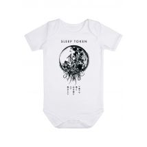 Sleep Token - Back To Eden White Babygrow - Bodysuit - blanc - 80/86 - 100% coton biologique,Jersey