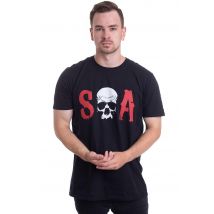 Sons Of Anarchy - S-O-A T - T-Shirt - noir - M - 100% Coton,Jersey
