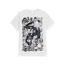 Spider-Man - Black Suit Spider White - T-Shirt - blanc - S - 100% Coton,Jersey