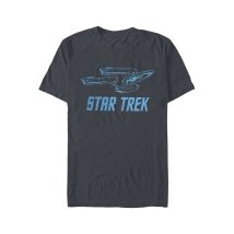 Star Trek - Enterprise Ship Grey - T-Shirt - gris - XXL - 100% Coton
