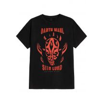 Star Wars - Dathomirian Maul - T-Shirt - noir - S - 100% Coton,Jersey