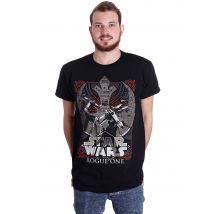 Rogue One: A Star Wars Story - Rebel Attack - T-Shirt - noir - S - 100% Coton,Jersey