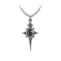 Alchemy England - Sterne Leben - Collier - gris - Onesize - Cristal,Étain