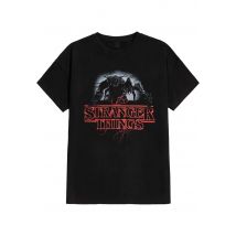 Stranger Things - Demo Glow - T-Shirt - noir - M - 100% Coton,Jersey