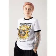 Sublime - 40oz. To Freedom Ringer White - Girly - blanc - L - 60% coton, 40% polyester,Jersey