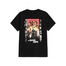 Suicide Squad - Line Up - T-Shirt - noir - S - 100% Coton,Jersey