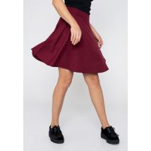 Retrolicious - Skater Burgundy - Robe - bordeaux - XL - 95 % polyester, 5 % élasthanne,Jersey