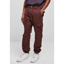 Urban Classics - Cargo Jogging Cherry - Pantalons - bordeaux - M - 100% Coton