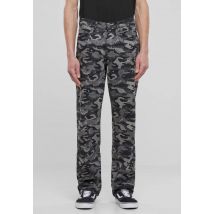 Urban Classics - Laser Printed Blacklasercamo - Jeans - camouflage - W28 - 100% Coton,Jean