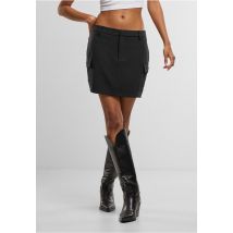 Urban Classics - Ladies Short Patched Pocket Black - Robe