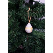 Winnie The Pooh - Hunny - Décorations de Noël - blanc - Onesize - Céramique