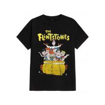 The Flintstones - The Flintstones - T-Shirt - noir - M - 100% Coton,Jersey
