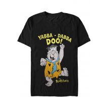 The Flintstones - Yabba Dabba Doo - T-Shirt - noir - L - 100% Coton,Jersey