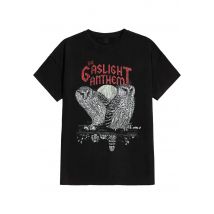 The Gaslight Anthem - TGA Thrash Owls - T-Shirt - noir - L - 100% Coton