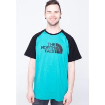 The North Face - Raglan Easy Eu Porcelain Green - T-Shirt - vert - M - 100% Coton,Jersey
