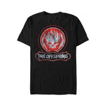 The Offspring - Distressed Skull - T-Shirt - noir - XL - 100% Coton,Jersey