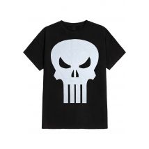 The Punisher - Skull - T-Shirt - noir - M - 100% Coton,Jersey
