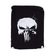 The Punisher - Sprayed Skull Logo - Drawstring Backpack - noir - Onesize - 100% Coton