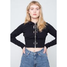 The Ragged Priest - Wednesday Black - Haut - noir - L - 65 % polyester, 35 % coton,Jersey