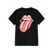 The Rolling Stones - Tongue - T-Shirt - noir - S - 100% Coton,Jersey