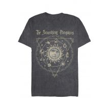 The Smashing Pumpkins - Celestial Sun Stone Wash - T-Shirt - gris - L - 100% Coton,Jersey