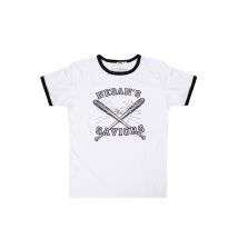 The Walking Dead - Negan's Saviors White - T-Shirt - blanc - S - 100% Coton,Jersey