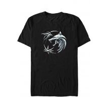 The Witcher - Emblem - T-Shirt - noir - L - 100% Coton,Jersey