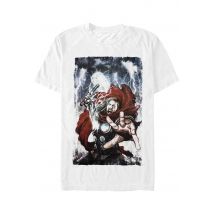 Thor - Thor White - T-Shirt - blanc - L - 100% Coton,Jersey